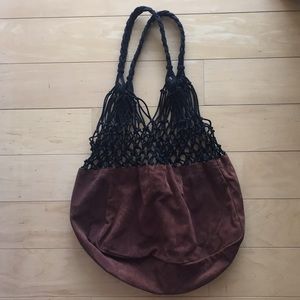 Ecote leather shoulder bag